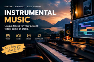 create a unique instrumental track for your project