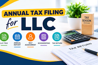 file annual report for llc tax and self assessment