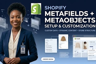 setup shopify metafields and metaobjects in your shopify website