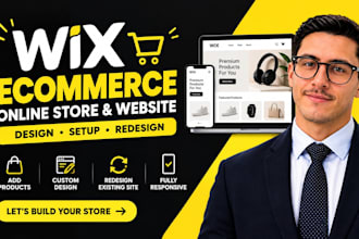wix ecommerce wix online store wix store add product design wix website redesign