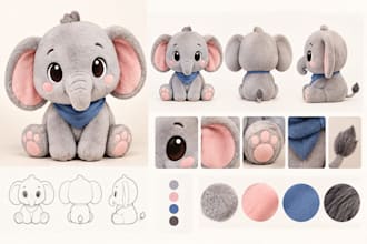 design a custom plush toy