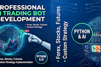 develop ai trading bots, fintech apps and analytics dashboards