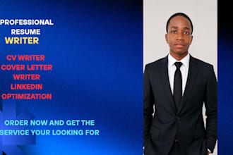 a professional job winning resume and cv