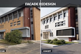redesign your building facade with realistic ai concepts