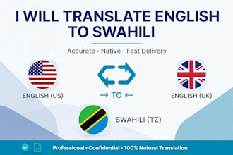 translate english to swahili and swahili to english