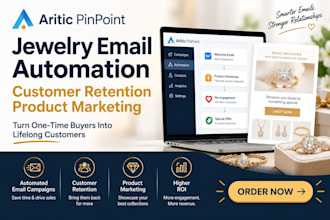 do aritic pinpoint jewelry email automation customer retention product marketing