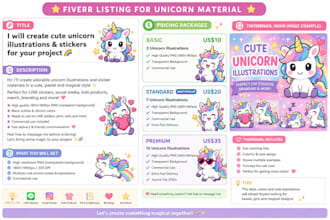 create cute kawaii digital stickers for your brand