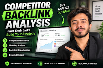 analyze competitor backlinks for SEO link building strategy