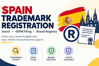 handle spain trademark registration, search, oepm filing and brand registry