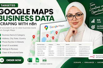 scrape google maps business data for b2b lead generation with n8n