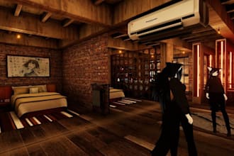 edit, optimize, create custom vrchat world, vrc world, vr world, metaverse world