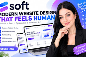 build softr website design, redesign softr website develop softr website