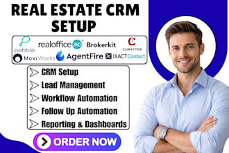 setup pebble realoffice360 brokerkit curaytor moxiworks agentfire ixact contact
