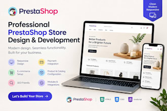 design redesign fashion clothing beauty cosmetic prestashop ecommerce store