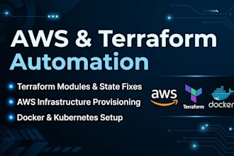 fix, or optimize terraform scripts for aws