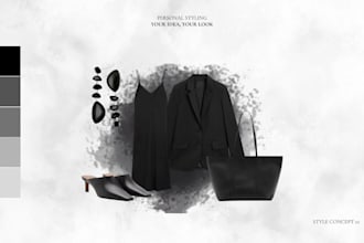 create a personalized outfit and develop your styling idea