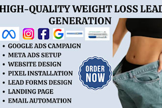 do social media marketing for weight loss semaglutide glp1 telehealth leads