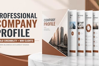 create a professional company profile and capability statement