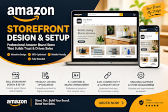 design amazon storefront amazon fba store setup, amazon fba brand store manager