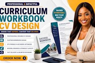 do corporate training manual, workbook design, and professional cv design