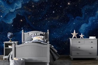 design mural wallpaper galaxy ceiling wallpaper for kids room