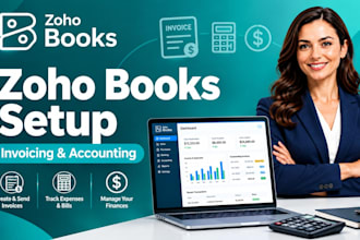 setup zoho books for invoicing and accounting automation
