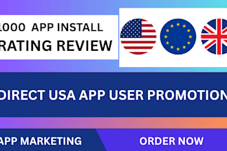 usa google business 1000 app user install rating mobile app promotion