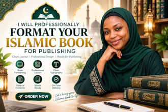 professionally format your islamic book for publishing