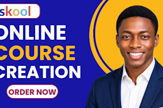 create online course content setup course creation skool online course