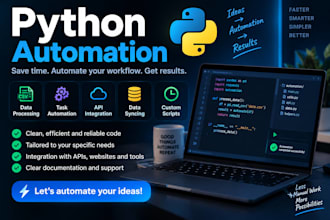 create python automation and data processing scripts