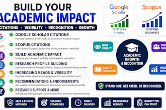increase google scholar citations, researchgate reads, and publish your articles