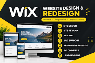 wix website redesign wix website design build wix website wix ecommerce expert