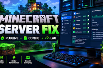 setup and optimize your minecraft server with plugins