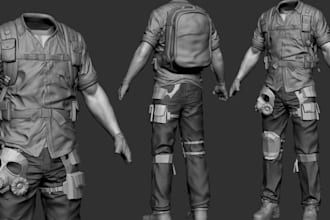 design custom fivem clothing, vrchat outfit, ladies wears, ped outfit for server