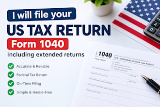 file extended US tax return form 1040 federal tax return