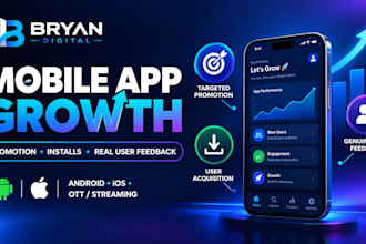 promote your mobile app with installs and reviews