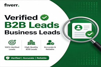 provide targeted b2b leads and email lists