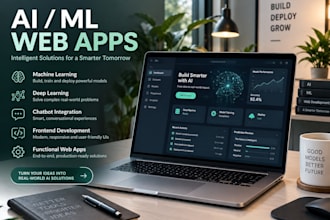 build machine learning deep learning and ai powered web applications