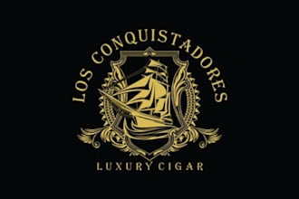 do premium cigar logo cigar label cigar band cigar box design