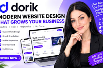 build dorik website design dorik redesign develop responsive dorik website