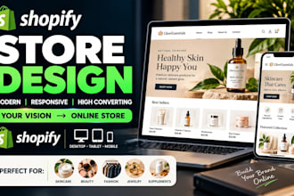 design a shopify store