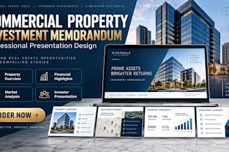 design commercial property investment memorandum presentation