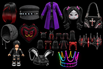 model custom roblox ugc accessories