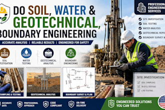 do soil, water and geotechnical, boundary engineering for you