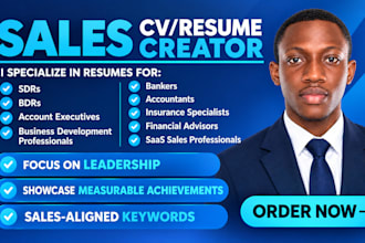 write an ats sales, finance, accounting, saas, marketing, suites job resume