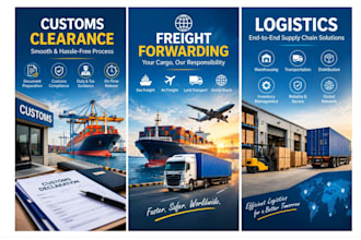 create professional commercial invoice and packing list for shipping