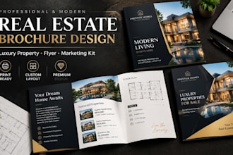 create brochure design business brochure flyer design real estate brochure
