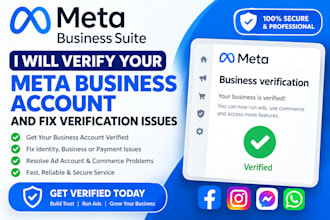 verify your meta business account and fix verification issues