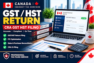 prepare and file your canada gst and hst tax return with the cra