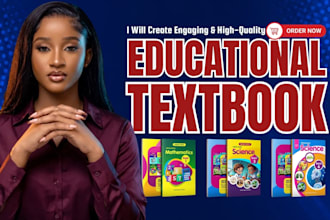 write, design and format educational textbook, curriculum plan, workbook design